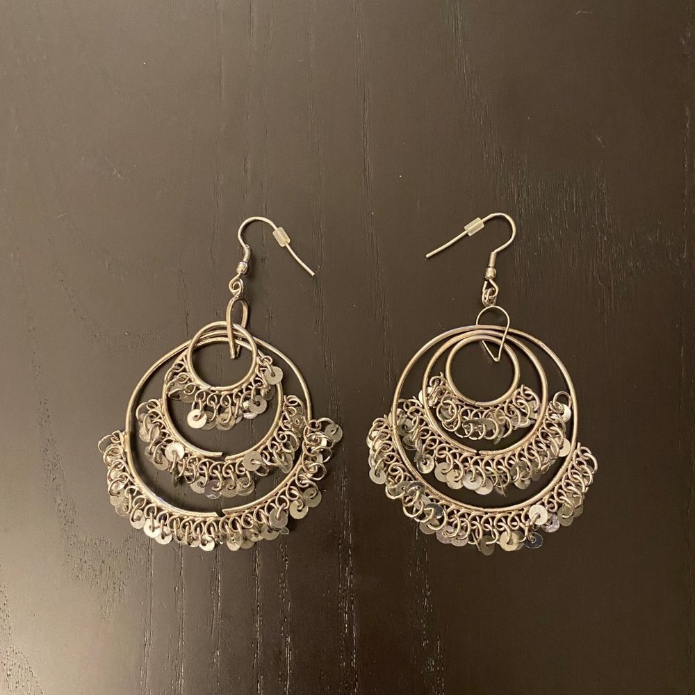 Hoop Tiered Earrings
